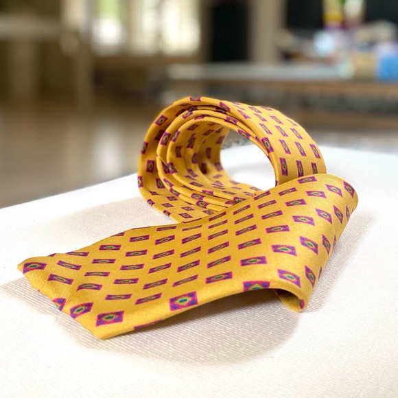 Men’s Perry Ellis Portfolio Neck Tie 100% Silk NWT - Picture 3 of 9